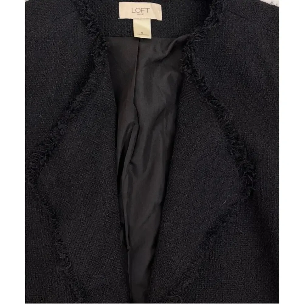 LOFT black textured